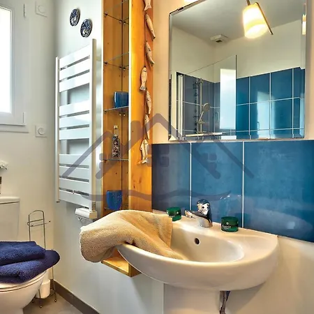 Localise - M8b - Ty Katell-roz - Maison De Plain-pied Avec Un Terrain Entierement Clos A Quelques Pas De La Et Du Centre - Wifi Inclus - Draps Inclus - Animaux Bienvenus Σπίτι διακοπών Tréffiagat