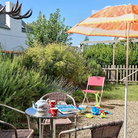 Localise - M8b - Ty Katell-roz - Maison De Plain-pied Avec Un Terrain Entierement Clos A Quelques Pas De La Et Du Centre - Wifi Inclus - Draps Inclus - Animaux Bienvenus