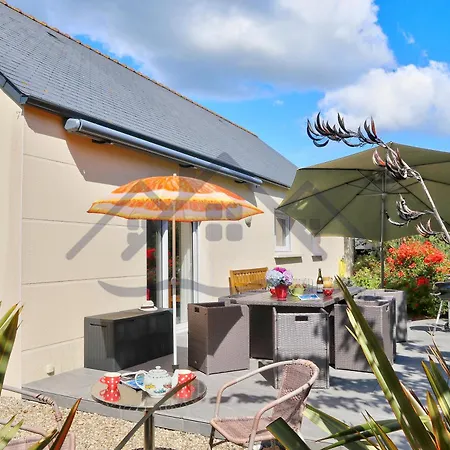 Localise - M8b - Ty Katell-roz - Maison De Plain-pied Avec Un Terrain Entierement Clos A Quelques Pas De La Et Du Centre - Wifi Inclus - Draps Inclus - Animaux Bienvenus